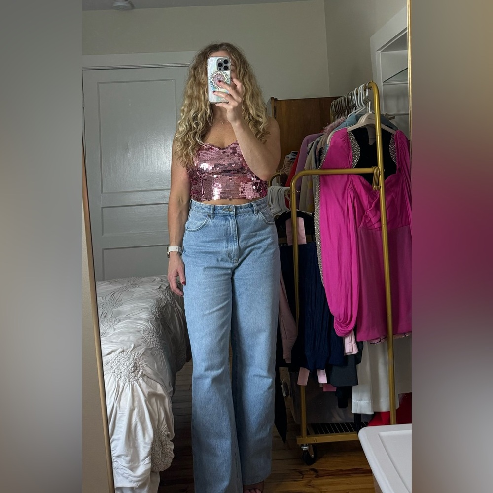Super down crop top 💗